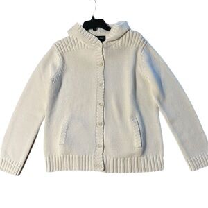 Ralph Lauren Cream Hooded Sweater